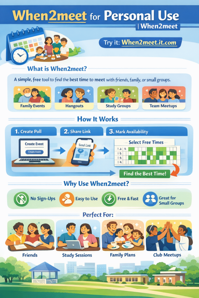 when2meet for personal use